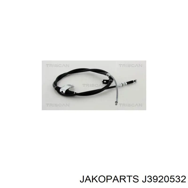 J3920532 Jakoparts cable de freno de mano trasero izquierdo