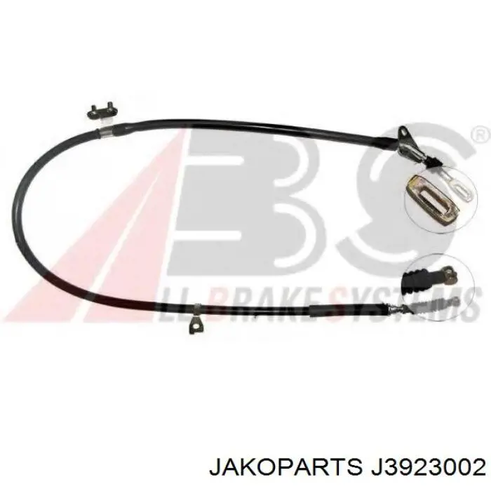 Cable de freno de mano trasero izquierdo para Mazda 323 (BF)