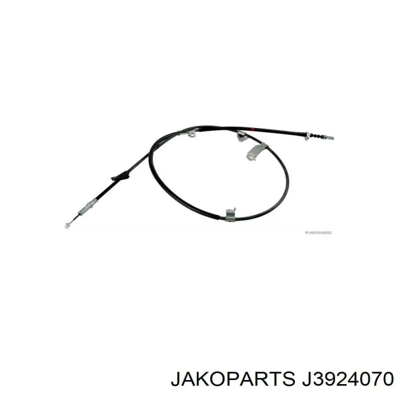Cable de freno de mano trasero izquierdo Jakoparts J3924070 precio, desde 53,72 EUR