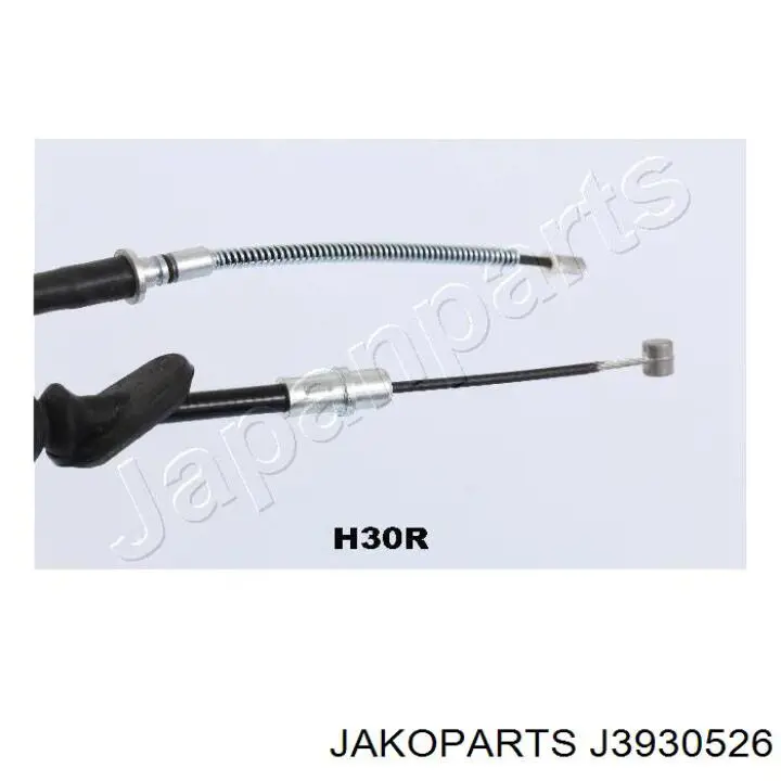 131-0H-H30R Ashika cable de freno de mano trasero derecho