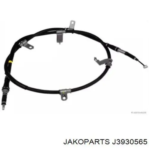 J3930565 Jakoparts cable de freno de mano trasero derecho