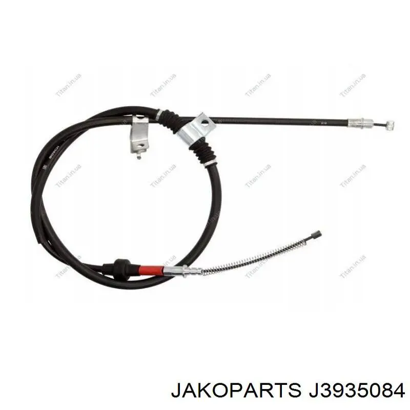 J3935084 Jakoparts cable de freno de mano trasero derecho