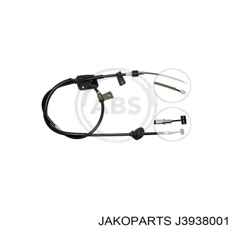 Cable de freno de mano trasero derecho para Suzuki Vitara (ETJA)