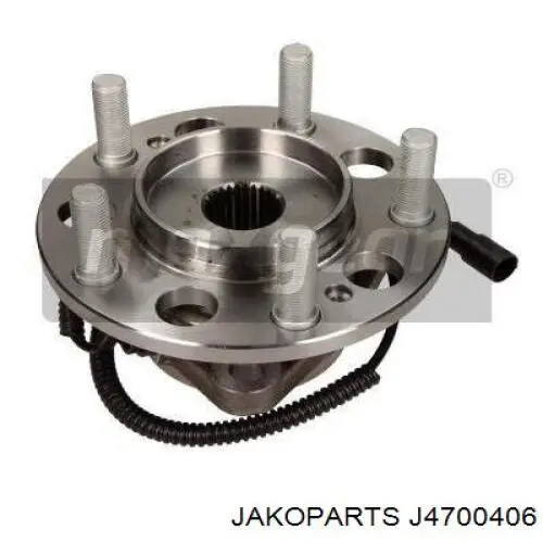 Cubo de rueda delantero JAKOPARTS J4700406