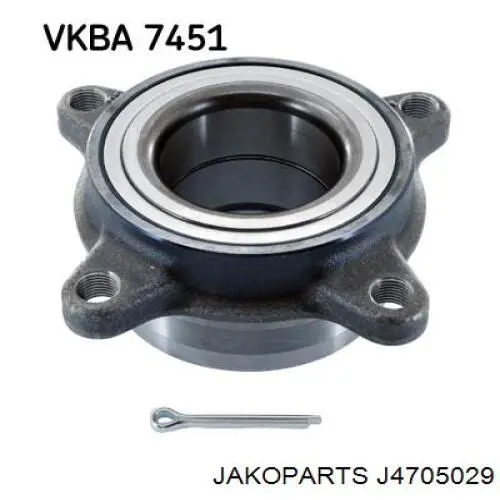 Buje de rueda delantero Jakoparts J4705029 precio, desde 111,40 EUR