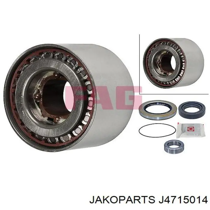 J4715014 Jakoparts cojinete de rueda trasero