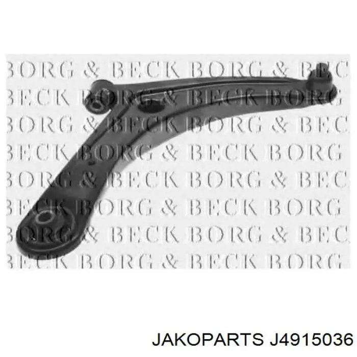 Brazo inferior derecho de la suspensión delantera Jakoparts J4915036