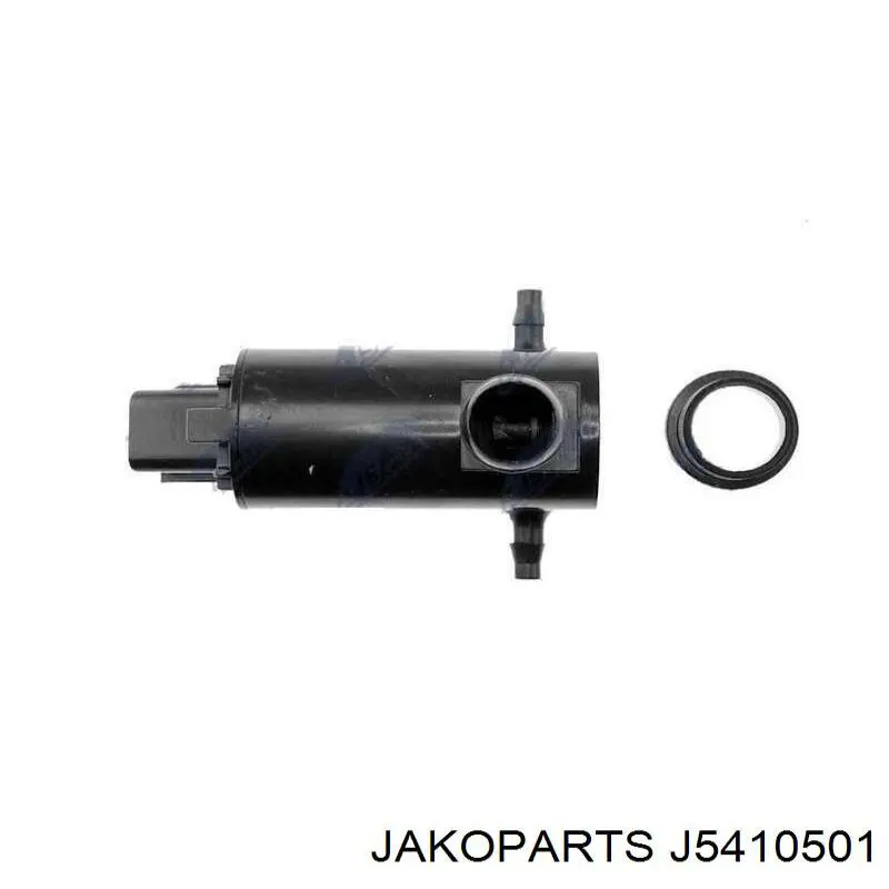 Bomba de agua limpiaparabrisas, delantera J5410501 Jakoparts