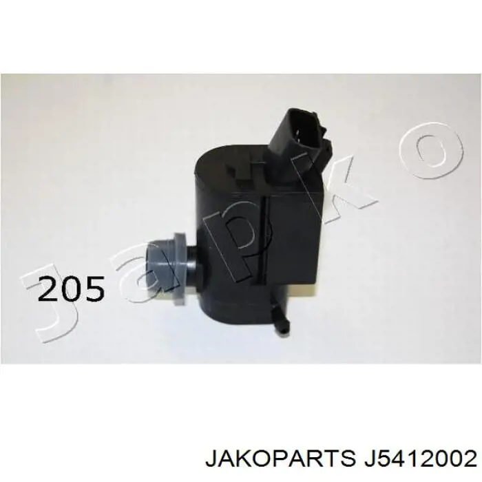 Comprar J5412002 Jakoparts Bomba de agua limpiaparabrisas, delantera