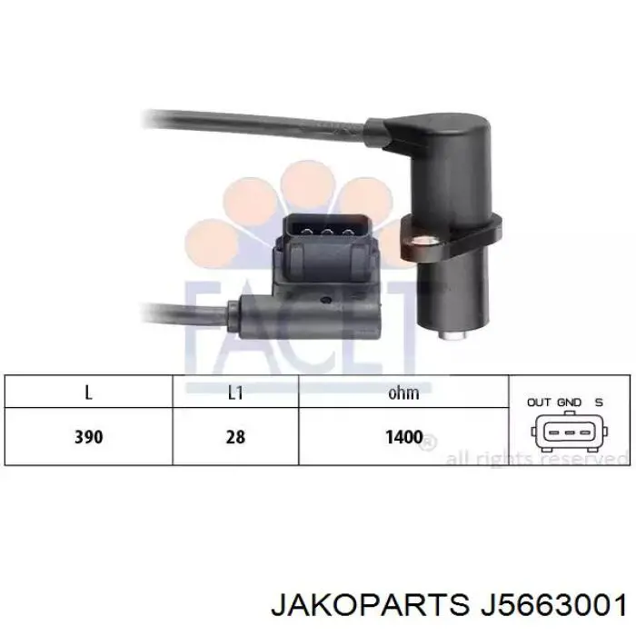 Sensor ckp Febi 107761