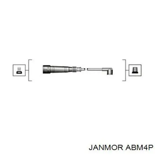 Juego de cables de bujias Janmor ABM4P precio, desde 60,36 EUR