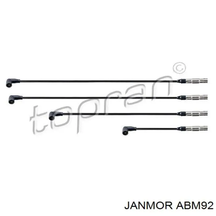 ABM92 Janmor juego de cables de encendido