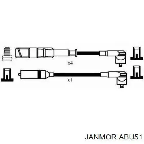 ABU51 Janmor juego de cables de encendido