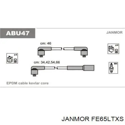 FE65LTXS Janmor bujía de encendido