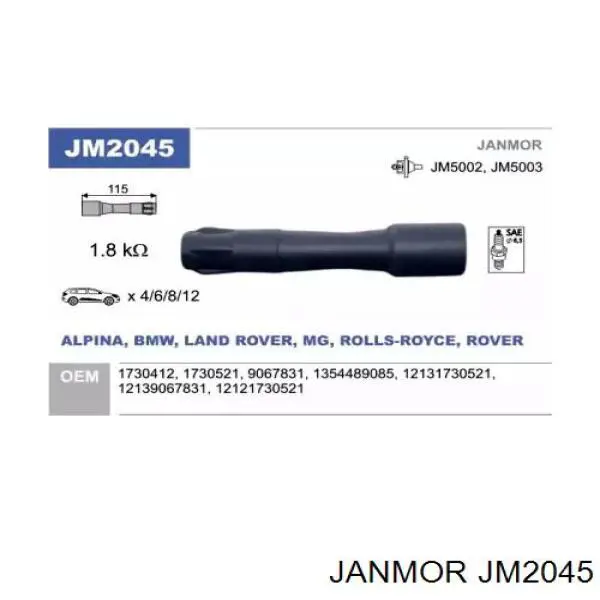 Comprar 1354489085 BMW Terminal de bujía