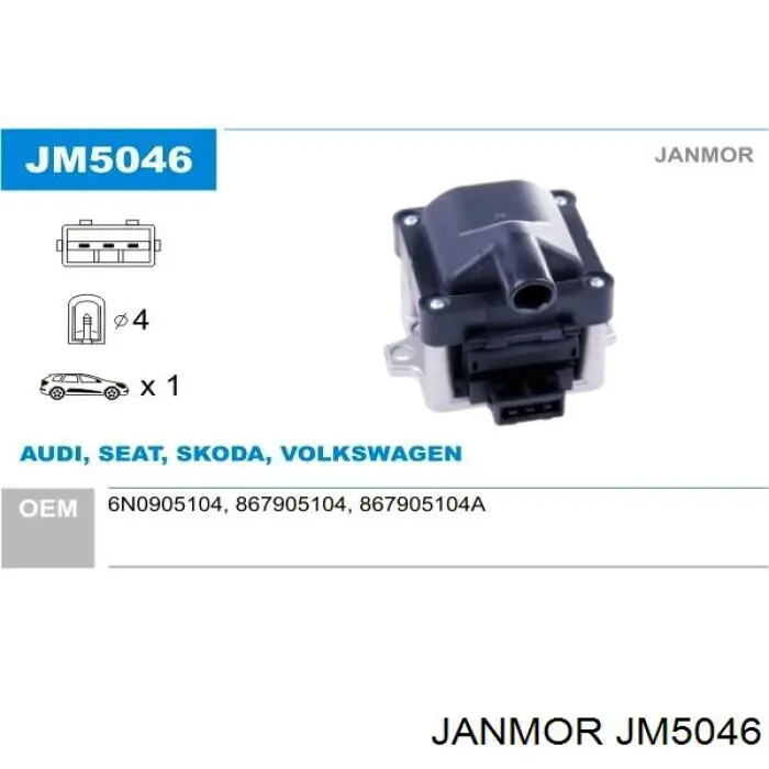 JM5046 Janmor bobina
