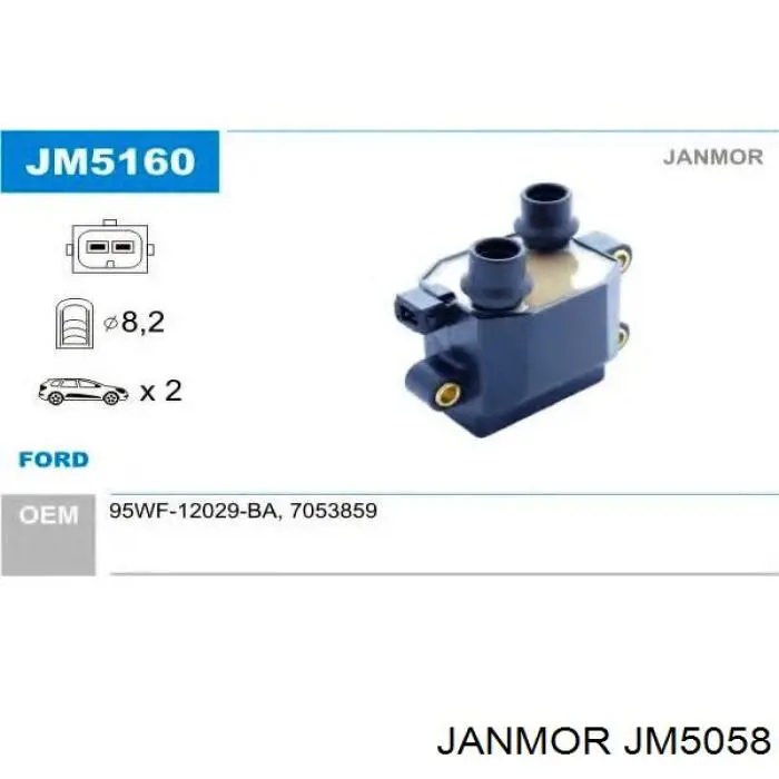 JM5058 Janmor bobina