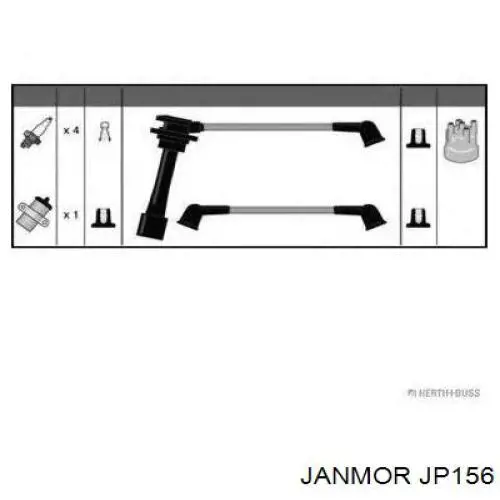 JP156 Janmor juego de cables de encendido