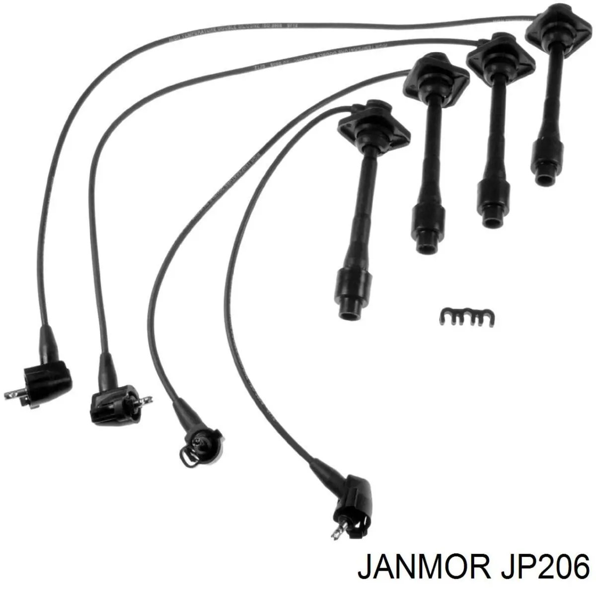 JP206 Janmor cables de bujías