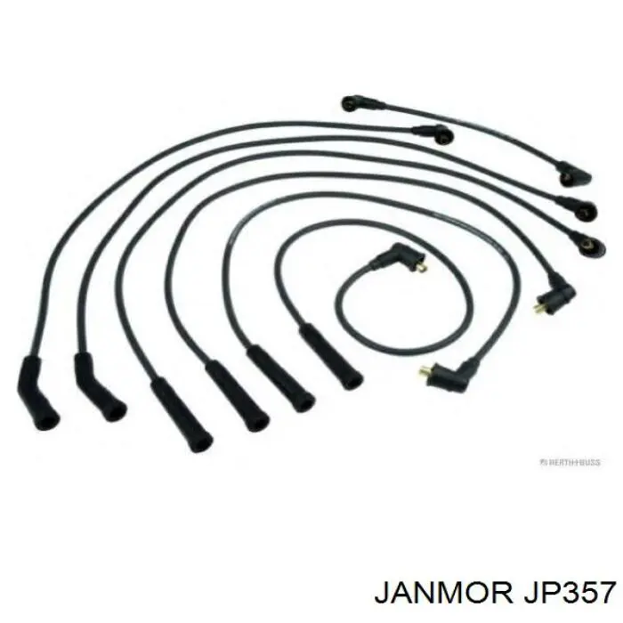 JP357 Janmor Cables de alta tensión, juego