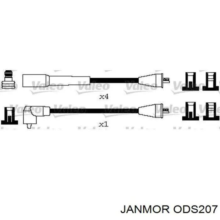 ODS207 Janmor juego de cables de encendido