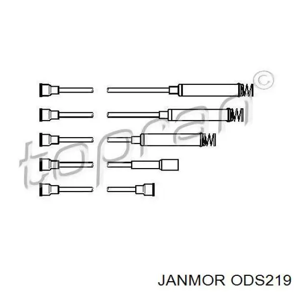 ODS219 Janmor cables de bujías