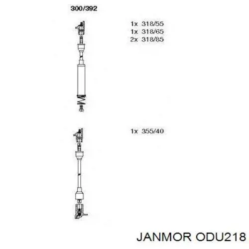 Cables de encendido NGK 1683