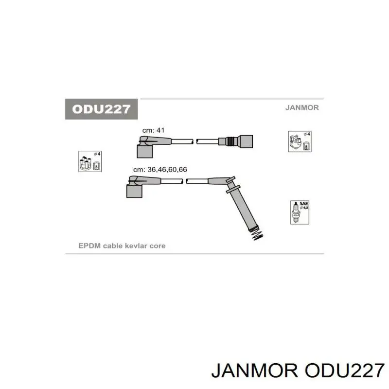 Comprar Juego de cables de alta tensión Opel Kadett  35, 36, 45, 46 a bajo precio