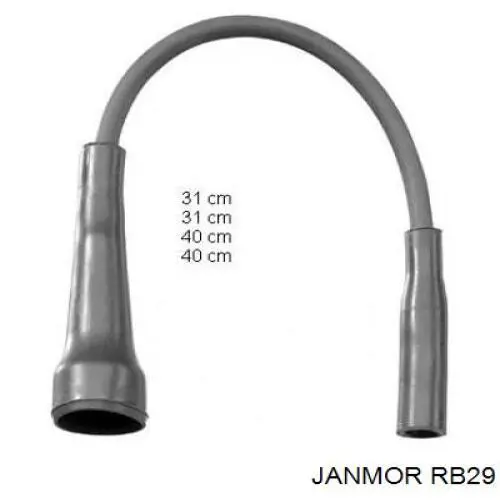 RB29 Janmor juego de cables de encendido