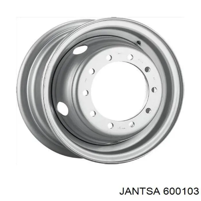 6734000002 Mercedes ruedas de acero (estampado)