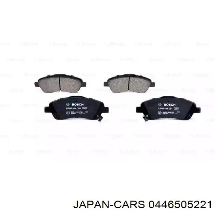 Pastillas de freno delanteras Toyota Corolla R10