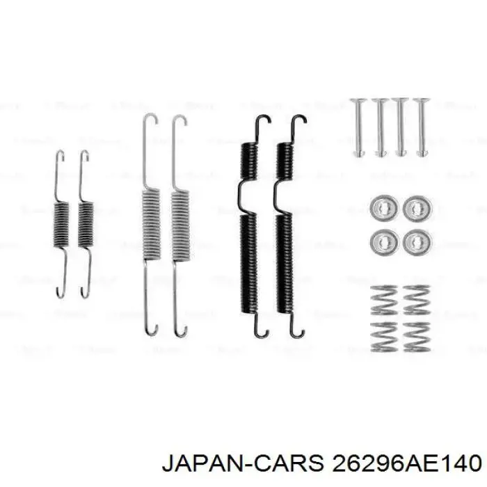 Pastillas de freno delanteras Subaru Legacy 3 BE, BH