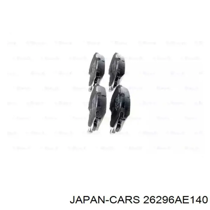 Pastillas de freno delanteras Subaru Legacy 3 BE, BH