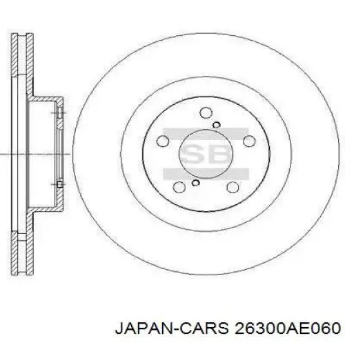 Freno de disco delantero Subaru Impreza 1 GC