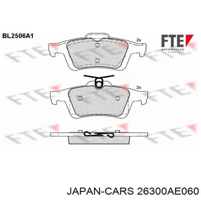 Freno de disco delantero Subaru Impreza 1 GC