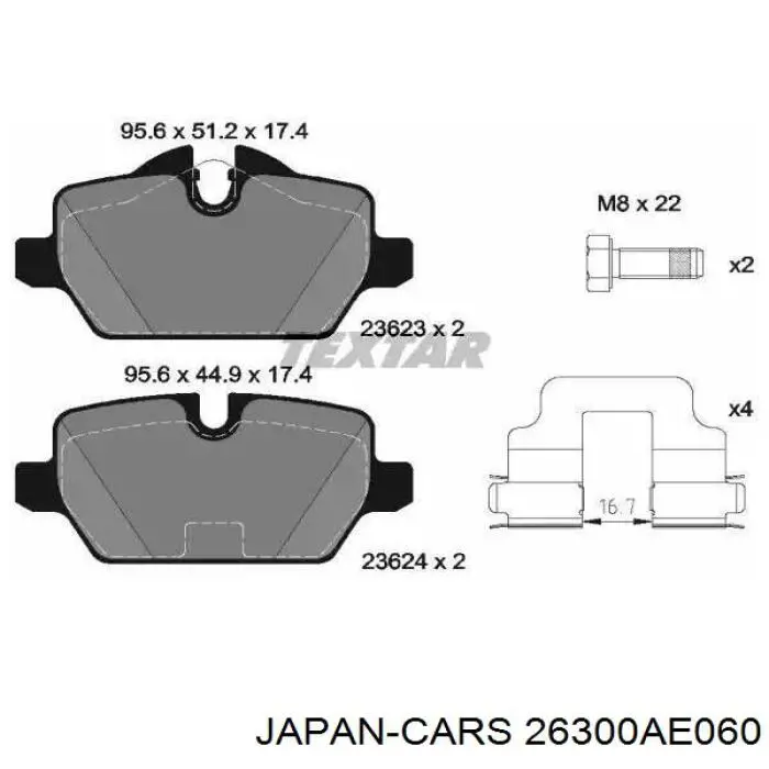 Freno de disco delantero Subaru Impreza 1 GC