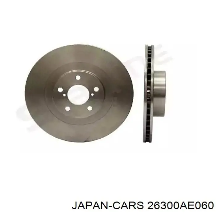 Freno de disco delantero Subaru Impreza 1 GC