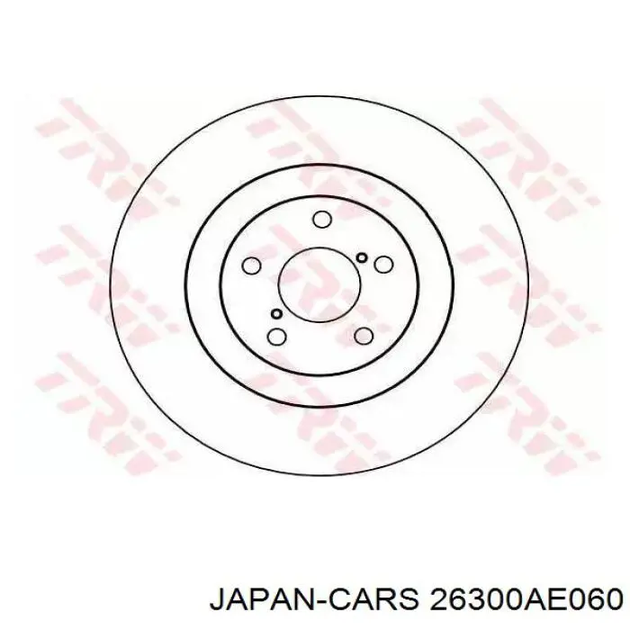 Freno de disco delantero Subaru Impreza 1 GC