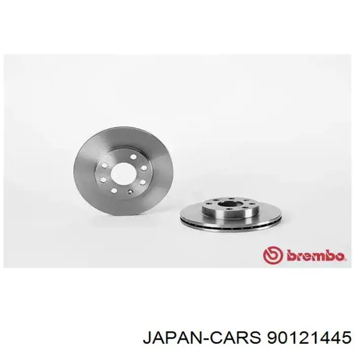 Freno de disco delantero Opel Astra 51, 52, F35, M35