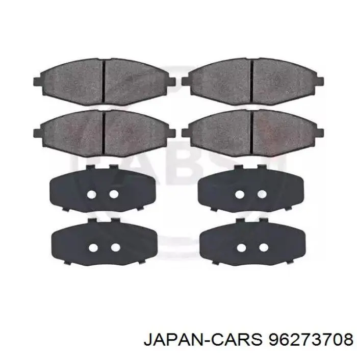 Pastillas de freno delanteras Chevrolet Spark (Matiz) M200, M250