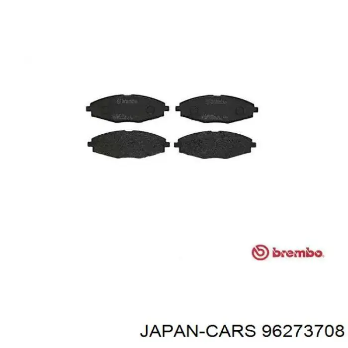 Pastillas de freno delanteras Chevrolet Spark (Matiz) M200, M250