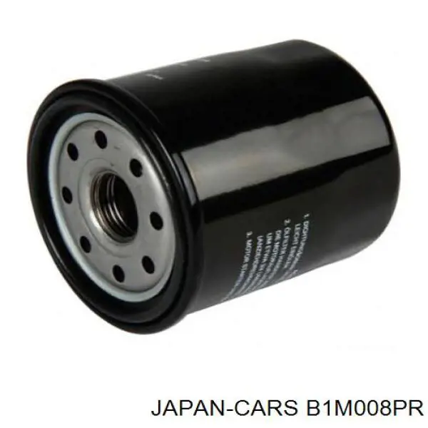 B1M008PR Japan Cars filtro de aceite