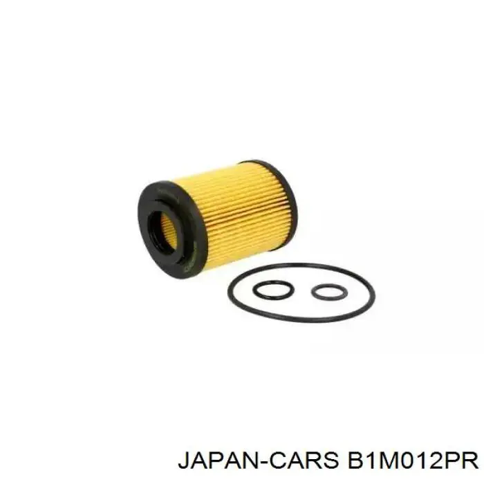 B1M012PR Japan Cars filtro de aceite