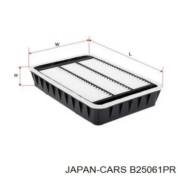B25061PR Japan Cars filtro de aire