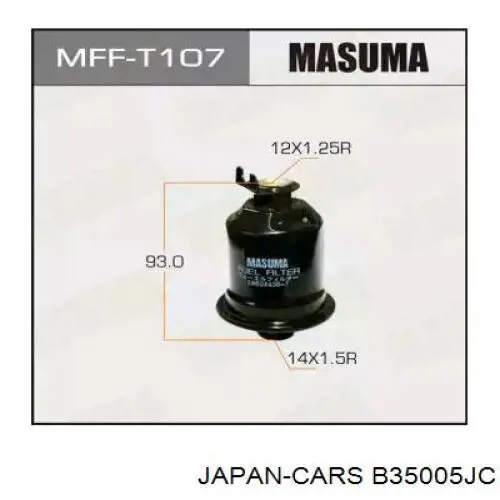 B35005JC Japan Cars filtro combustible