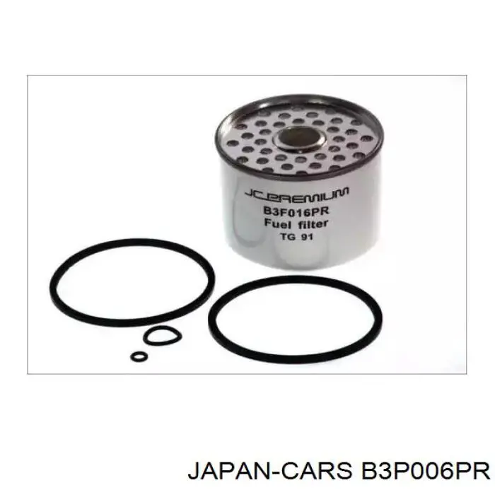 B3P006PR Japan Cars filtro combustible