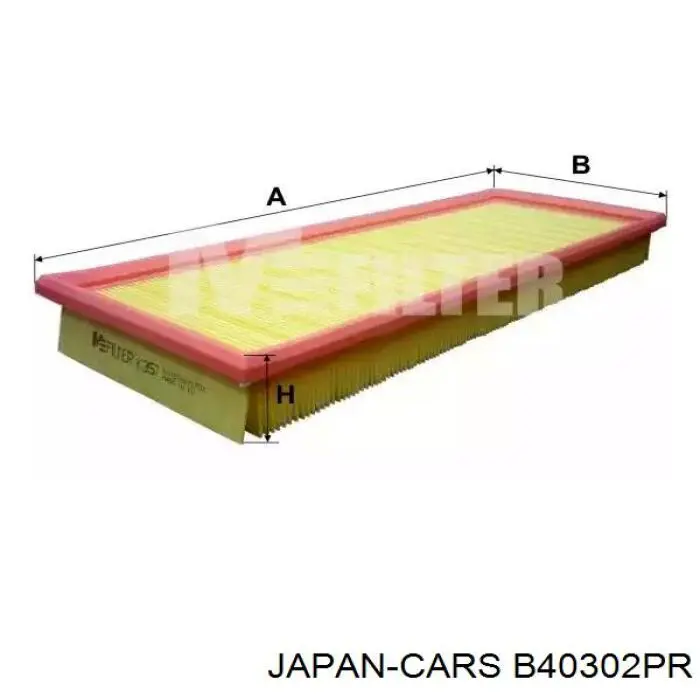 B40302PR Japan Cars filtro habitáculo