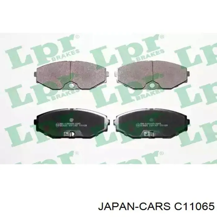 C11065 Japan Cars pastillas de freno delanteras