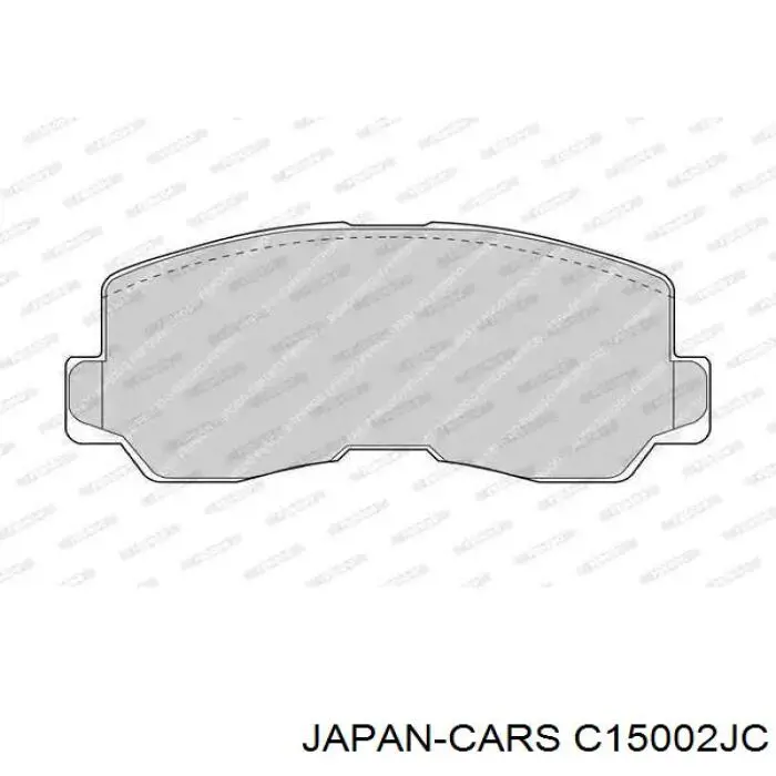 C15002JC Japan Cars pastillas de freno delanteras