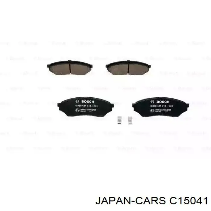 C15041 Japan Cars pastillas de freno delanteras